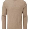 Skopes Natural Miles Quarter Zip Sweater -Fashion Men Shop D64 392s