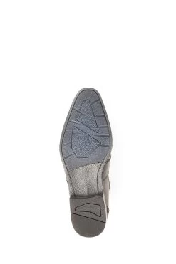 Pavers Black Wide Fit Leather Penny Loafers -Fashion Men Shop D64534s5