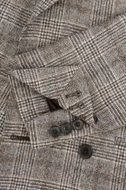 Reiss Alfredo Slim Fit Double Breasted Prince Of Wales Check Blazer -Fashion Men Shop D65 852s8