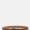 River Island Smooth Buckle Brown Belt