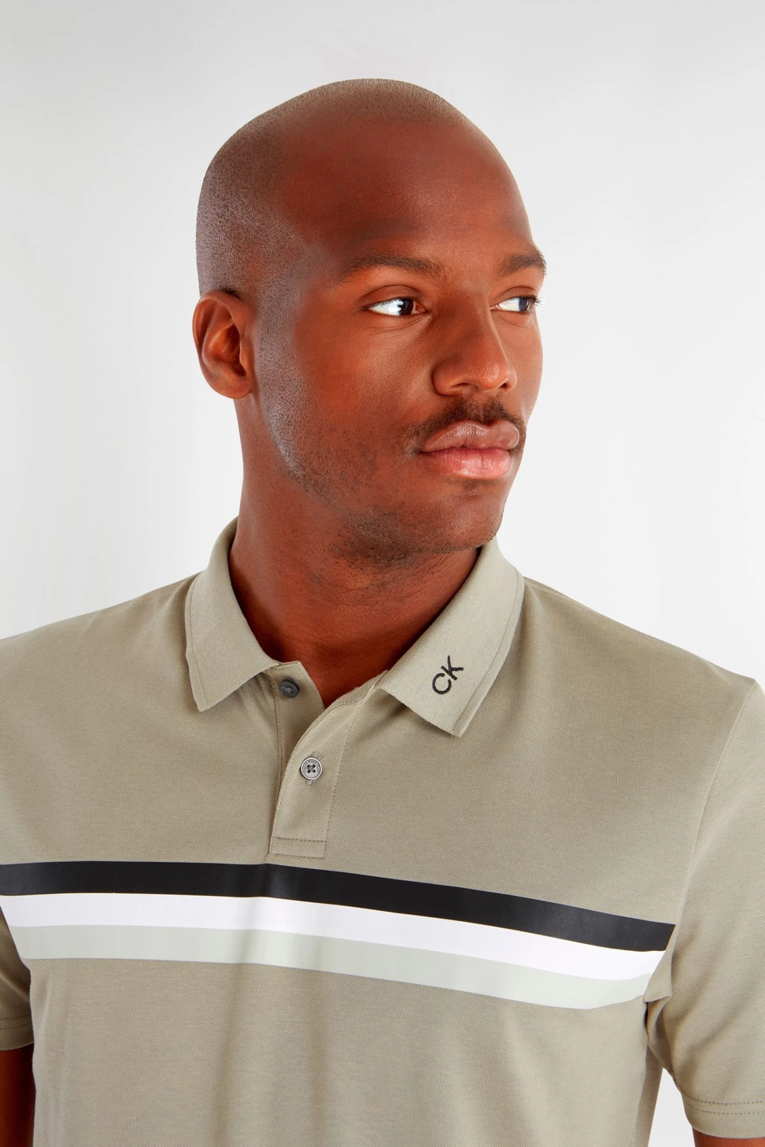 Calvin Klein Golf Green Parker Polo Shirt 6 Calvin Klein Golf Green Parker Polo Shirt - Image 4