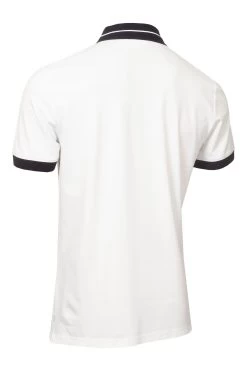 Calvin Klein Golf Whitman White Zipped Polo Shirt -Fashion Men Shop D68554s6