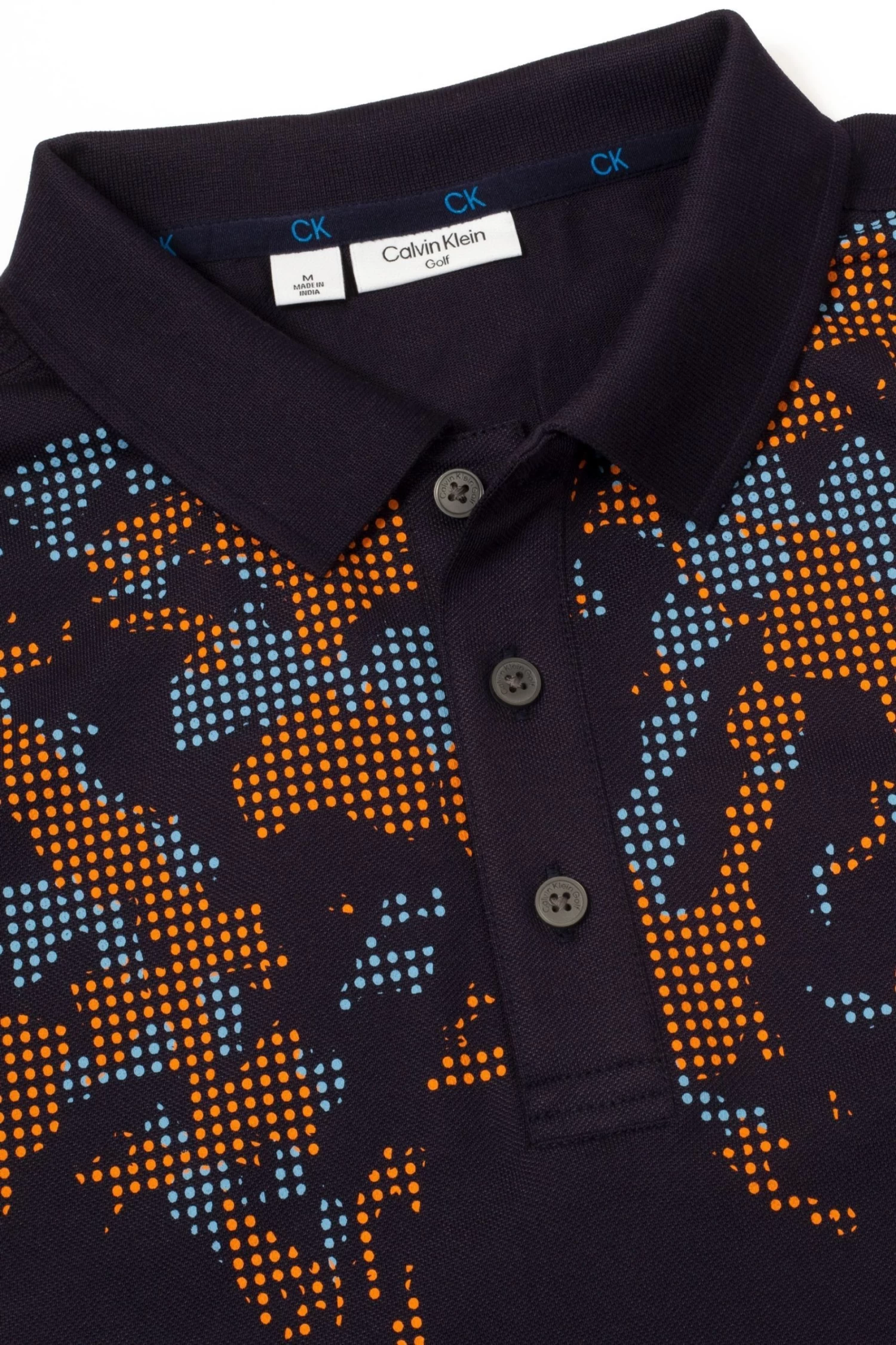 Calvin Klein Golf Blue Nashua Printed Polo Shirt 9 Calvin Klein Golf Blue Nashua Printed Polo Shirt - Image 7