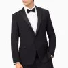 Ted Baker Tailoring Ultimate Black Slim Tux Jacket 2 Ted Baker Tailoring Ultimate Black Slim Tux Jacket -Fashion Men Shop D69 798s