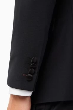 Ted Baker Tailoring Ultimate Black Slim Tux Jacket -Fashion Men Shop D69 798s5