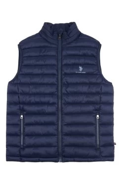 U.S. Polo Assn. Mens Black Lightweight Quilted Gilet 12 U.S. Polo Assn. Mens Black Lightweight Quilted Gilet -Fashion Men Shop D69088s5