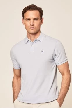 Hackett London Mens Pique Knit Polo Shirt