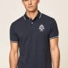 Hackett London Mens Heritage Logo Polo Shirt -Fashion Men Shop D69624s