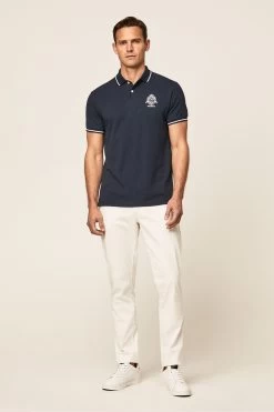Hackett London Mens Heritage Logo Polo Shirt -Fashion Men Shop D69624s3
