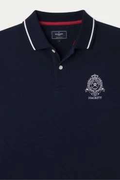 Hackett London Mens Heritage Logo Polo Shirt -Fashion Men Shop D69624s7