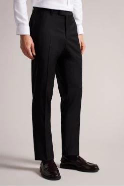 Ted Baker Lothian Black Slim Fit Trousers -Fashion Men Shop D71478s3