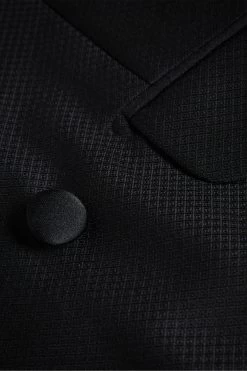 Ted Baker Lagan Black Slim Fit Double Breasted Suit: Jacket -Fashion Men Shop D71493s7