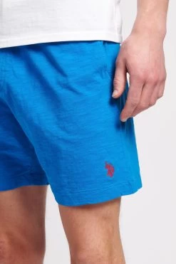 U.S. Polo Assn. Mens Blue Cotton Shorts -Fashion Men Shop D72552s4