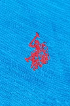 U.S. Polo Assn. Mens Blue Cotton Shorts -Fashion Men Shop D72552s6