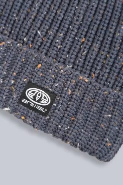 Animal Mens Blue Otto Organic Beanie -Fashion Men Shop D72575s3