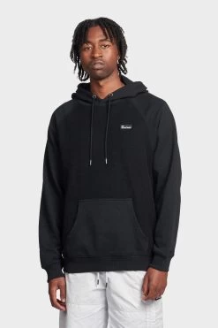 Penfield Reverse Black Loopback Hoodie