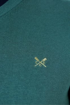 Crew Clothing Company Jade Green Cotton Classic Jumper 13 Crew Clothing Company Jade Green Cotton Classic Jumper -Fashion Men Shop D78533s6