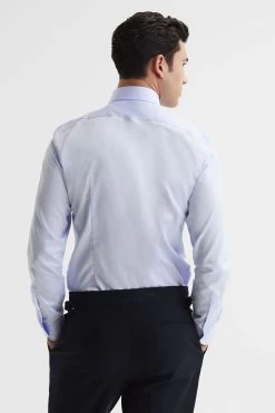 Reiss Hudson Slim Fit Cutaway Collar Shirt 13 Reiss Hudson Slim Fit Cutaway Collar Shirt -Fashion Men Shop D80 809s5