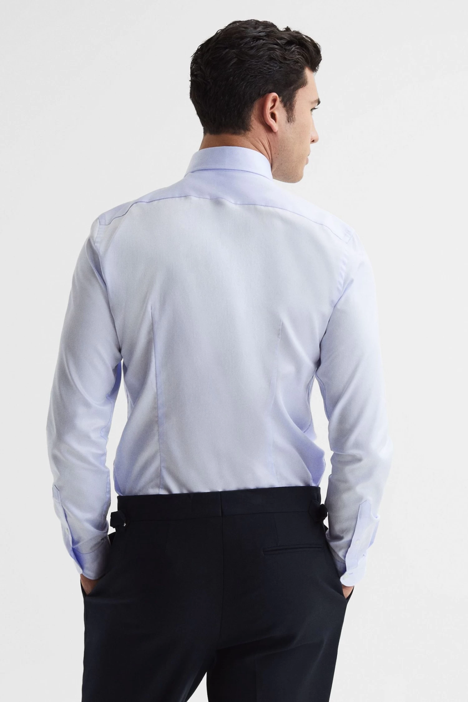 Reiss Hudson Slim Fit Cutaway Collar Shirt 7 Reiss Hudson Slim Fit Cutaway Collar Shirt - Image 5
