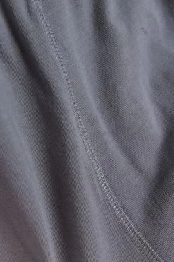 River Island Grey Raised Elastic Waistband Trunks 4 Pieces -Fashion Men Shop D84505s3