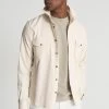 Reiss James Twill Jersey Overshirt