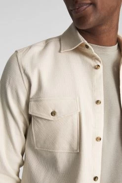 Reiss James Twill Jersey Overshirt -Fashion Men Shop D90799s4