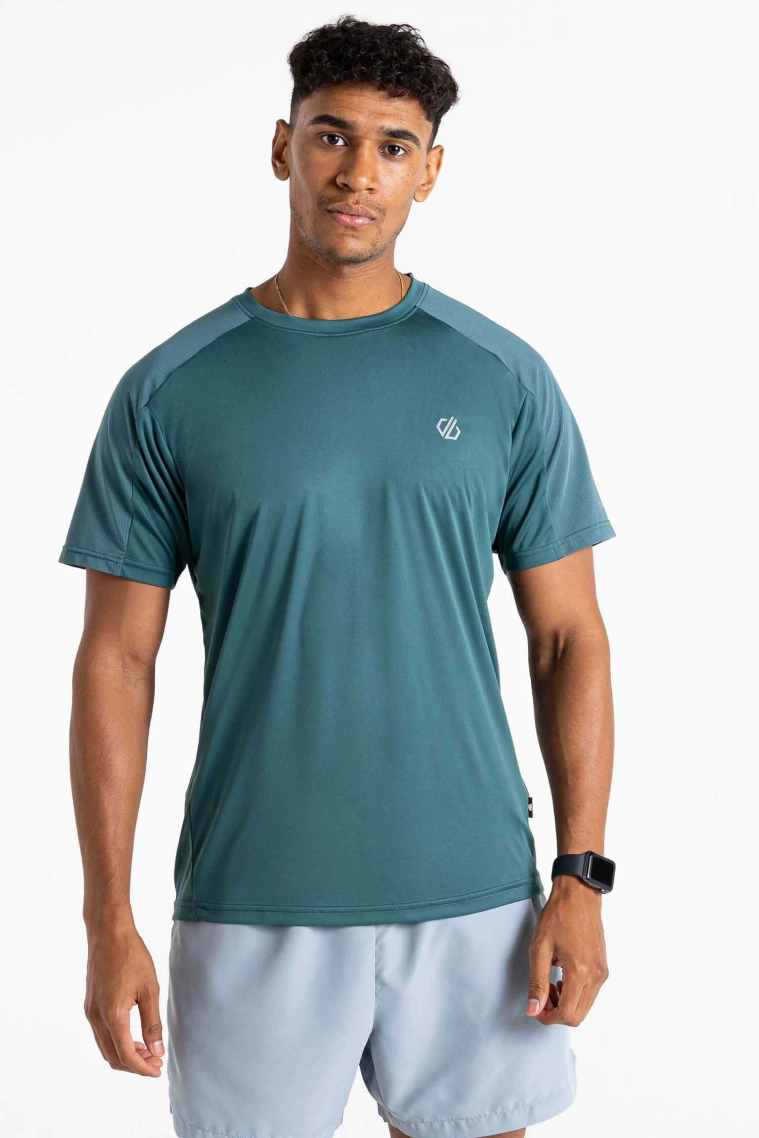 Dare 2b Blue Jermaine Jenas Discernible Lightweight Active T-Shirt 4 Dare 2b Blue Jermaine Jenas Discernible Lightweight Active T-Shirt - Image 2