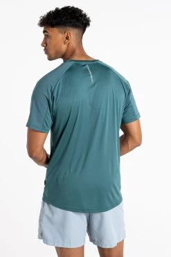 Dare 2b Blue Jermaine Jenas Discernible Lightweight Active T-Shirt 14 Dare 2b Blue Jermaine Jenas Discernible Lightweight Active T-Shirt -Fashion Men Shop D98228s3