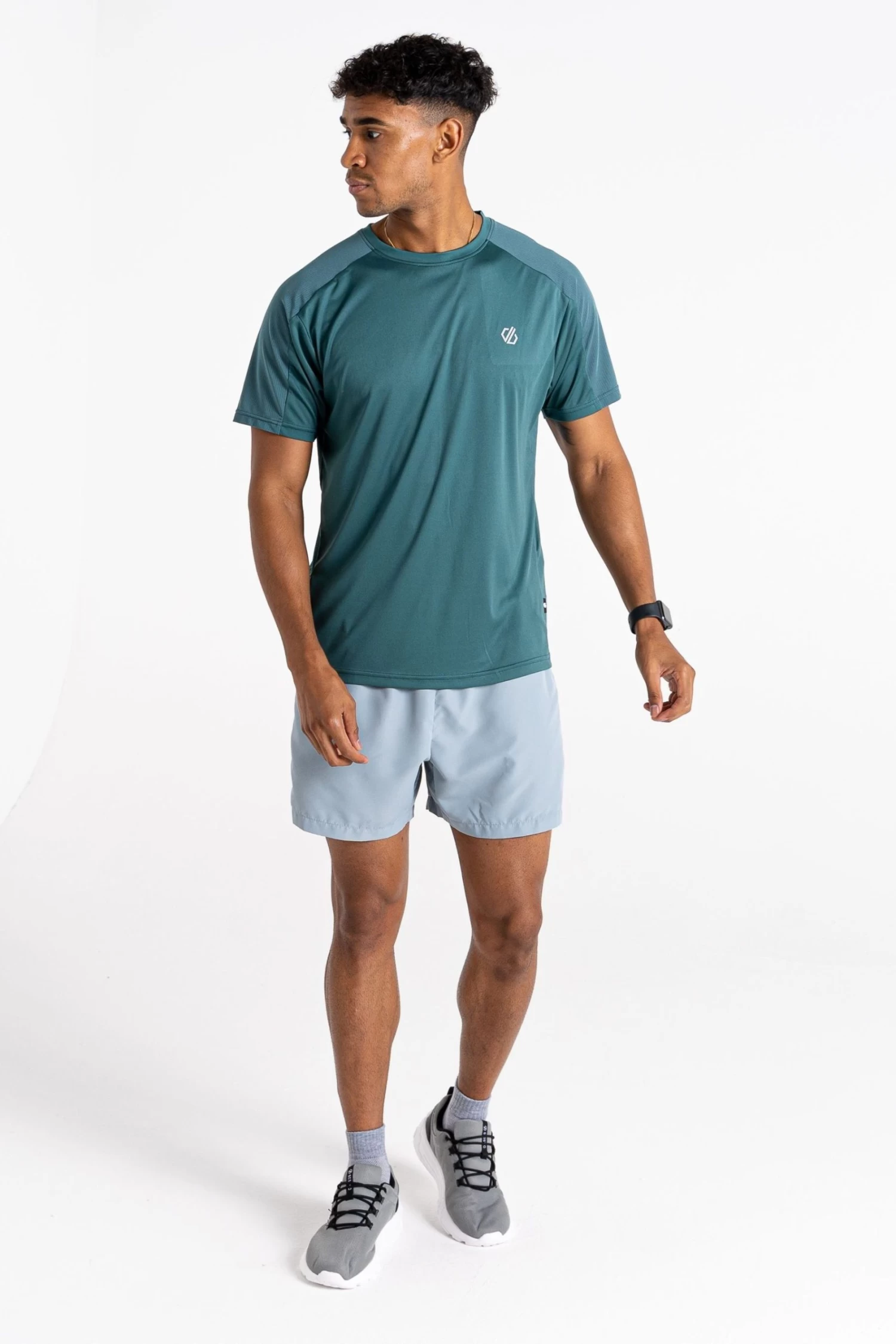 Dare 2b Blue Jermaine Jenas Discernible Lightweight Active T-Shirt 6 Dare 2b Blue Jermaine Jenas Discernible Lightweight Active T-Shirt - Image 4