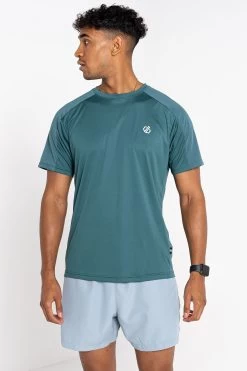 Dare 2b Blue Jermaine Jenas Discernible Lightweight Active T-Shirt 16 Dare 2b Blue Jermaine Jenas Discernible Lightweight Active T-Shirt -Fashion Men Shop D98228s5