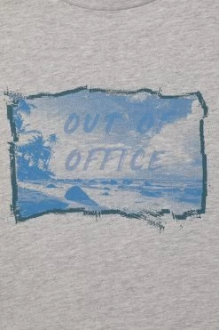 Mountain Warehouse Out Of Office Mens Organic T-Shirt -Fashion Men Shop K06648s4