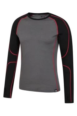 Mountain Warehouse Asgard Mens Merino Thermal Top 8 Mountain Warehouse Asgard Mens Merino Thermal Top -Fashion Men Shop K26135s3