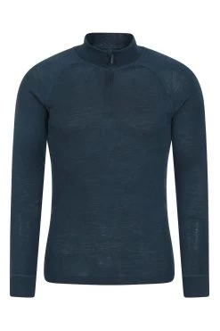 Mountain Warehouse Merino Zip Neck Thermal Top - Mens