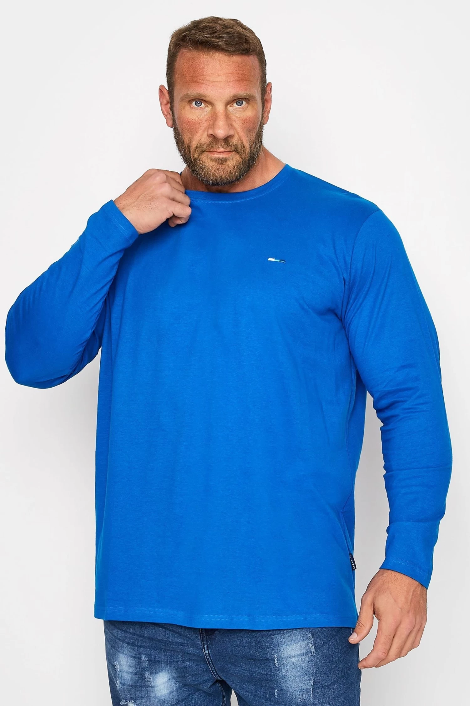 BadRhino Big & Tall 3 Pack Long Sleeve T-Shirts 4 BadRhino Big & Tall 3 Pack Long Sleeve T-Shirts - Image 2