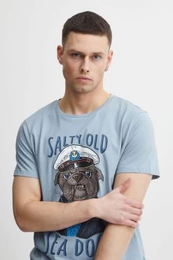 Blend Salty Sea Dog Printed T-Shirt -Fashion Men Shop K54184s4