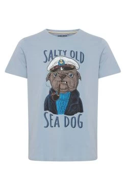 Blend Salty Sea Dog Printed T-Shirt -Fashion Men Shop K54184s5