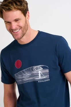 Brakeburn Sunset Paddle Tee -Fashion Men Shop K56469s3