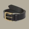 Hinter + Hobart Turville Mens Leather Belt -Fashion Men Shop K60981s
