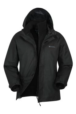 Mountain Warehouse Fell Mens 3 In 1 Water Resistant Jacket