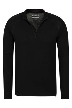 Mountain Warehouse Merino Mens Zip Neck Thermal Top 10 Mountain Warehouse Merino Mens Zip Neck Thermal Top -Fashion Men Shop L16849s4