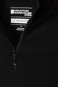 Mountain Warehouse Merino Mens Zip Neck Thermal Top 11 Mountain Warehouse Merino Mens Zip Neck Thermal Top -Fashion Men Shop L16849s5