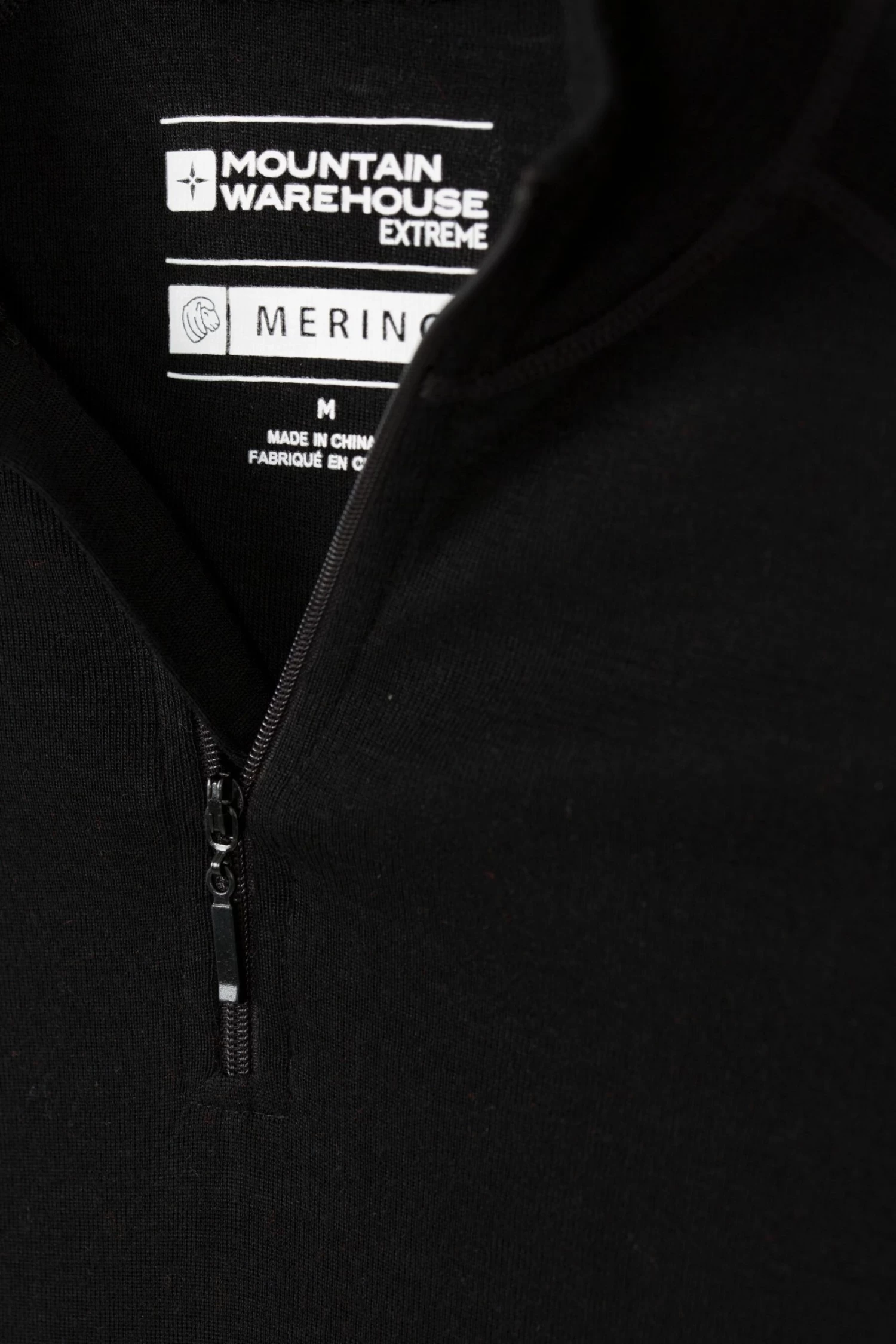 Mountain Warehouse Merino Mens Zip Neck Thermal Top 7 Mountain Warehouse Merino Mens Zip Neck Thermal Top - Image 5