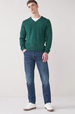 Next Dark Blue Slim Authentic Stretch Jeans -Fashion Men Shop M14587s4