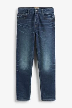 Next Dark Blue Slim Authentic Stretch Jeans -Fashion Men Shop M14587s5