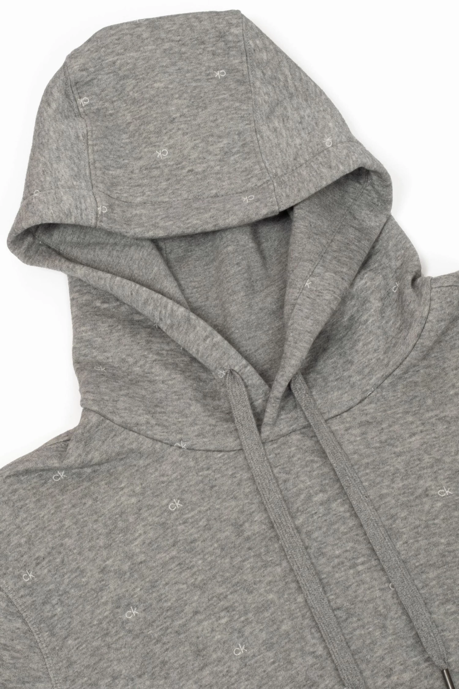 Calvin Klein Grey Golf Planet Monogram Hoodie 9 Calvin Klein Grey Golf Planet Monogram Hoodie - Image 7