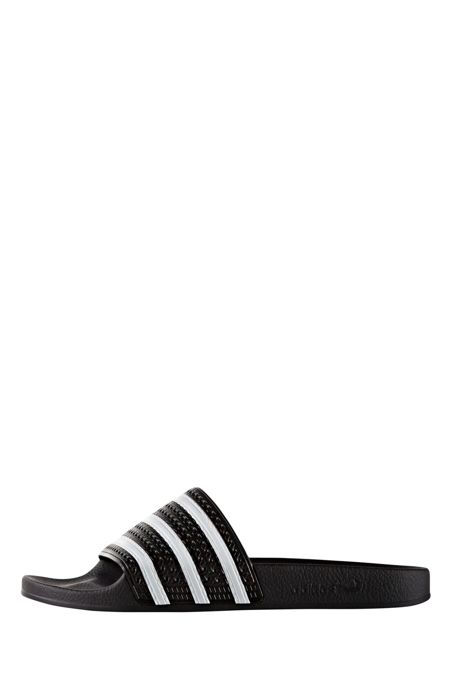Adidas Originals Black Adilette Sliders 4 Adidas Originals Black Adilette Sliders - Image 2
