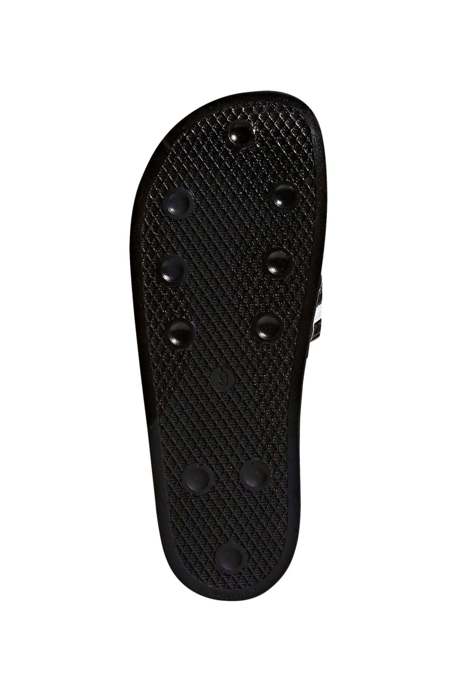 Adidas Originals Black Adilette Sliders 8 Adidas Originals Black Adilette Sliders - Image 6