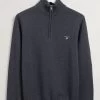 GANT Casual Cotton Half Zip Jumper 1 GANT Casual Cotton Half Zip Jumper -Fashion Men Shop M38405s