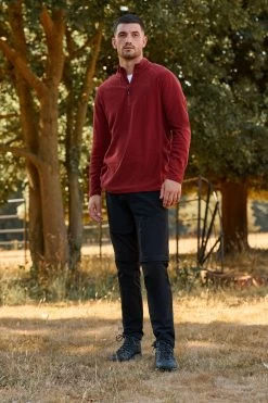 Next Duratrek Lightweight Zip Neck Fleece 6 Next Duratrek Lightweight Zip Neck Fleece -Fashion Men Shop M47 544s2