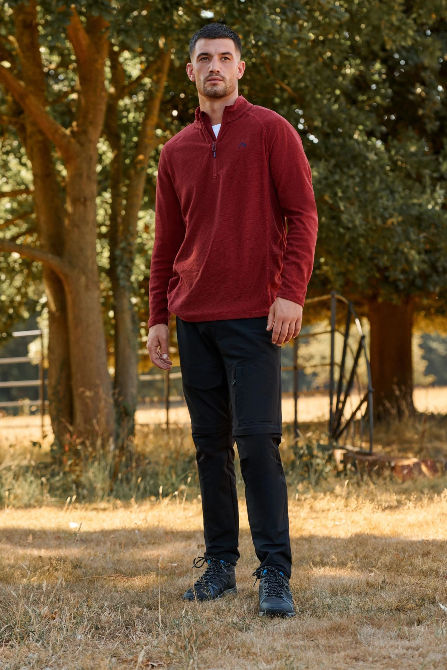 Next Duratrek Lightweight Zip Neck Fleece 4 Next Duratrek Lightweight Zip Neck Fleece - Image 2